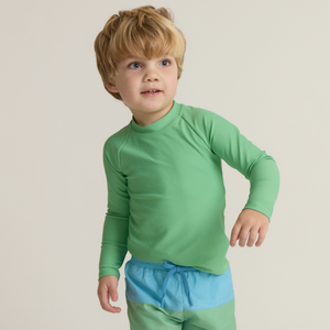 Unisex Gustavia Green Rashguard