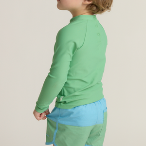 Unisex Gustavia Green Rashguard