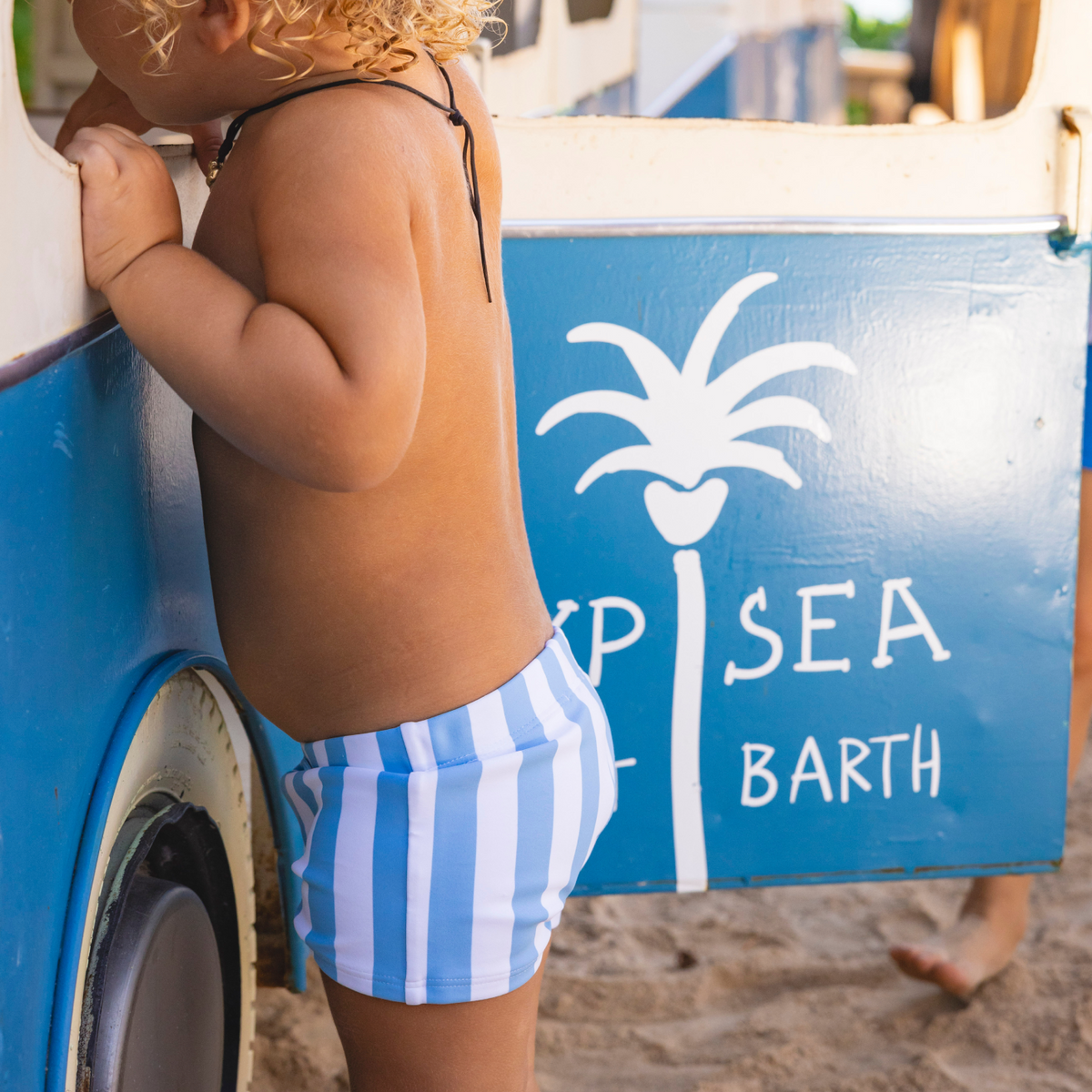 Boy’s Bay Stripe Brief