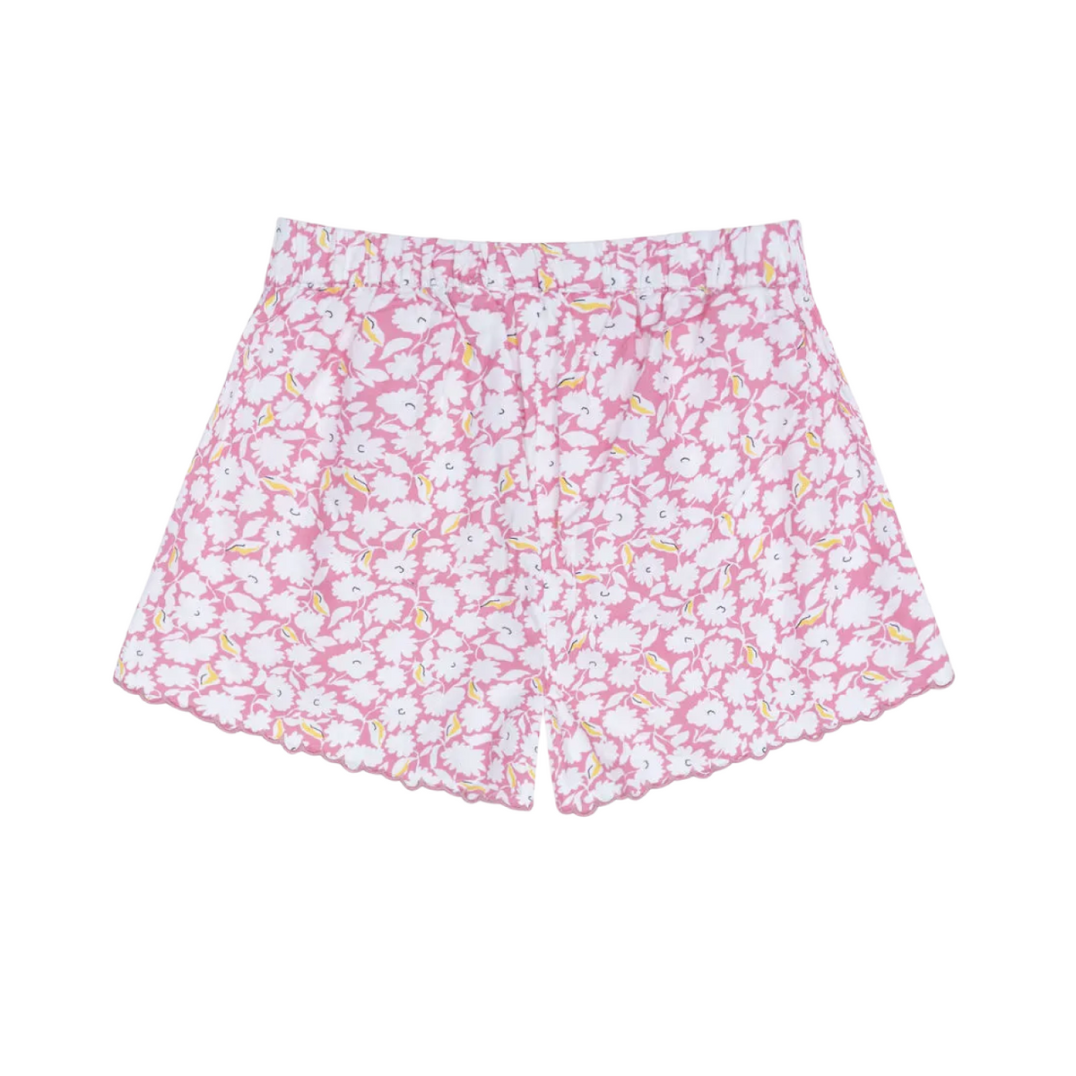 Girls’ Blush Bloom Scalloped Short