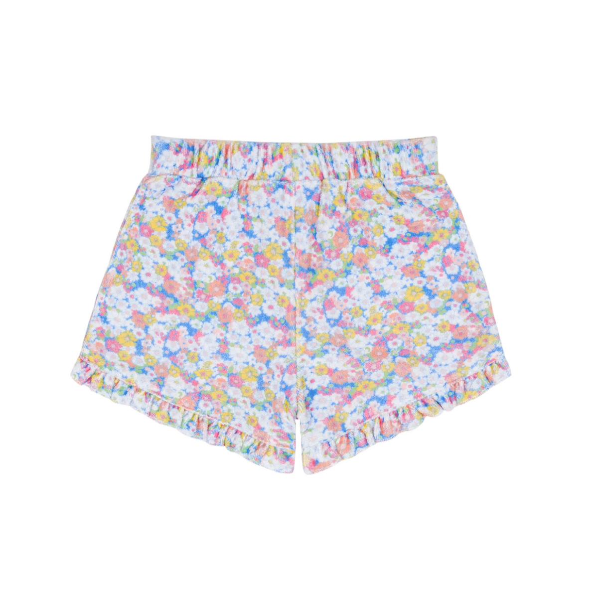 Girls’ Jasmine Blossom French Terry Ruffle Short
