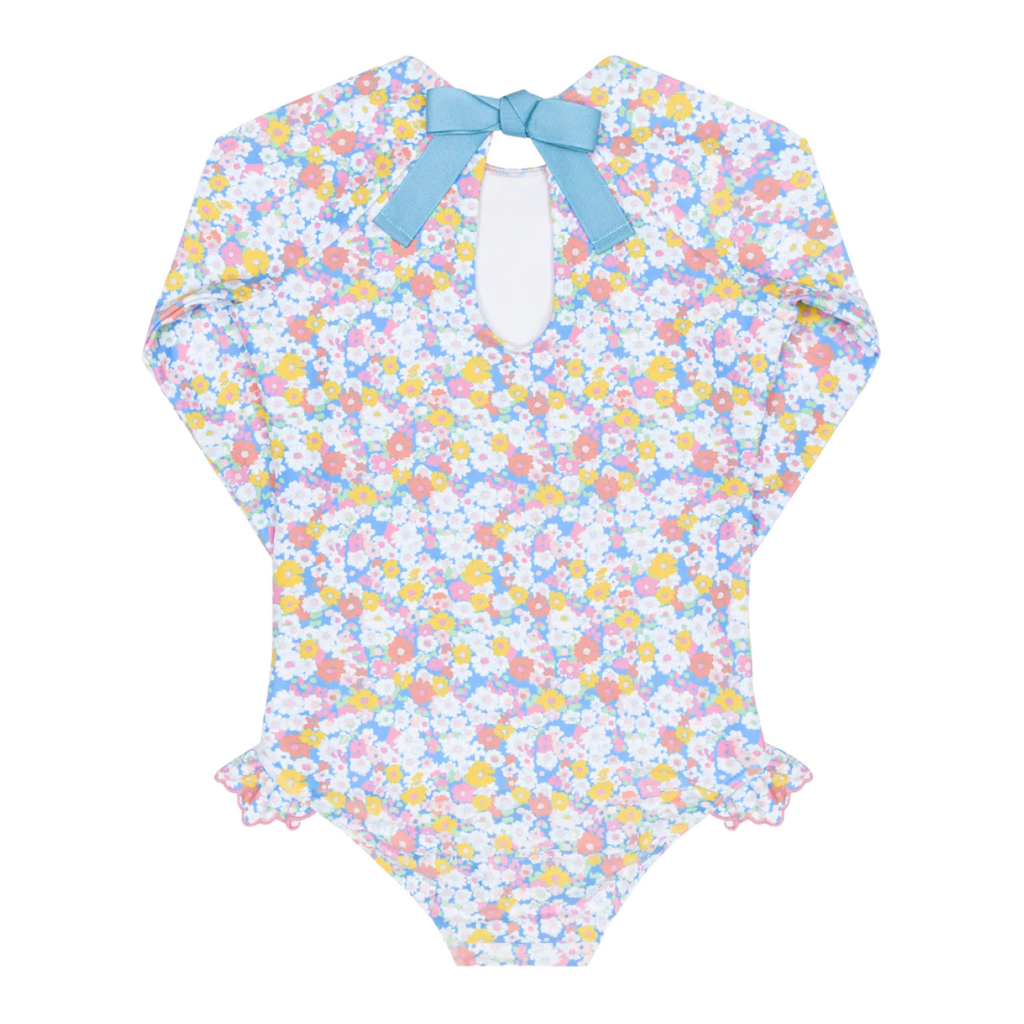 Girl’s Jasmine Blossom Rashguard One Piece