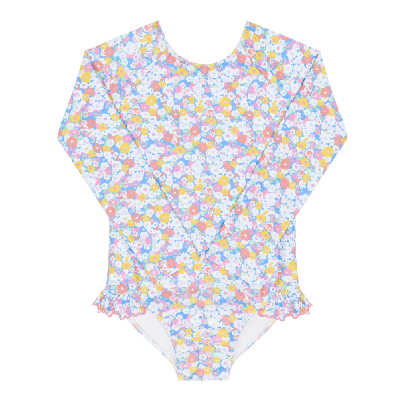 Girl’s Jasmine Blossom Rashguard One Piece