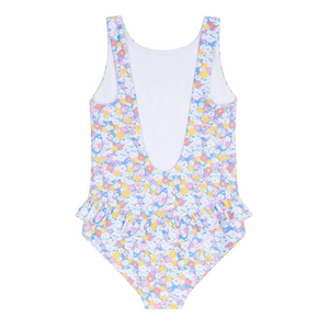Girl’s Jasmine Blossom Ballerina One Piece with Ruffle Skirt