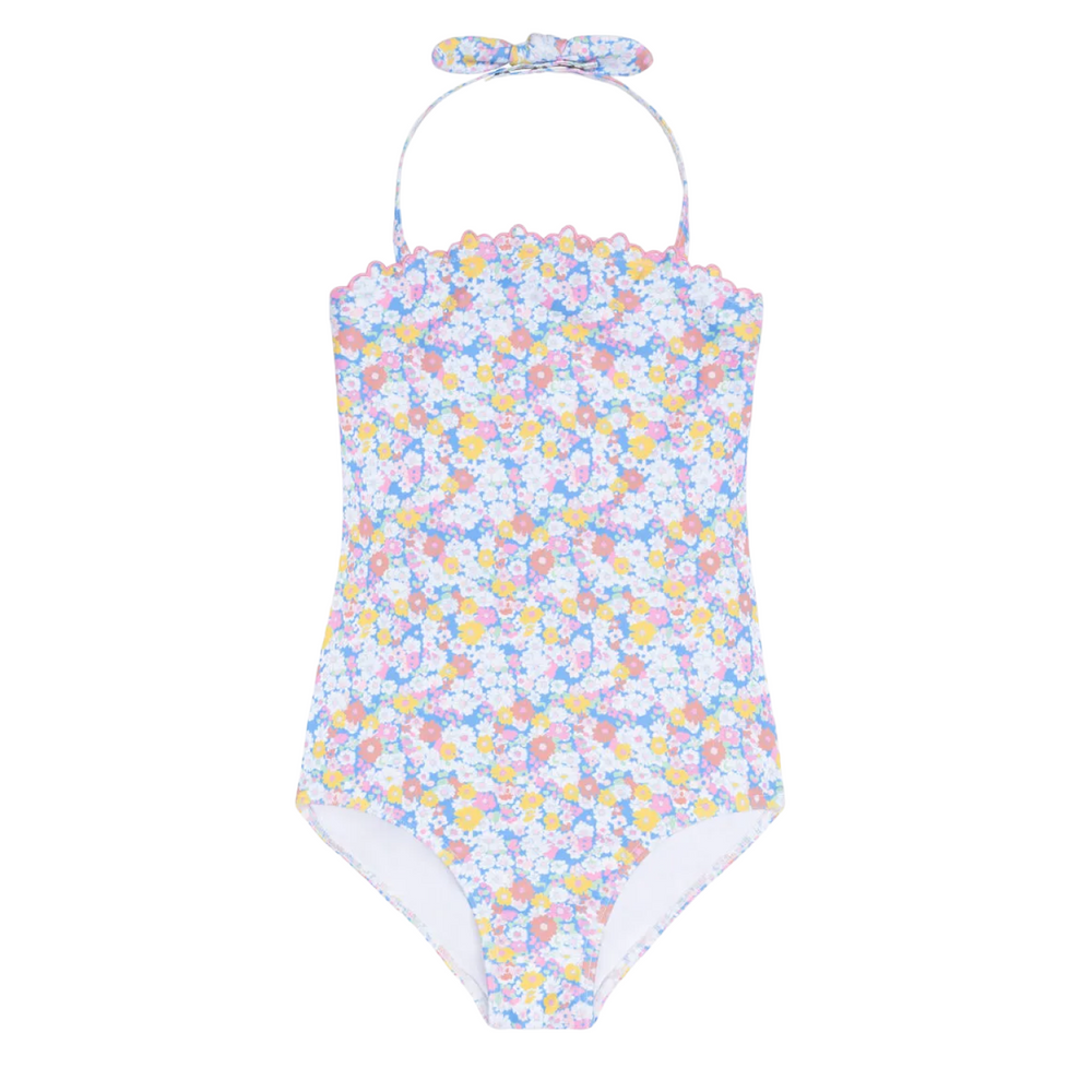 Girl’s Jasmine Blossom Halter One Piece