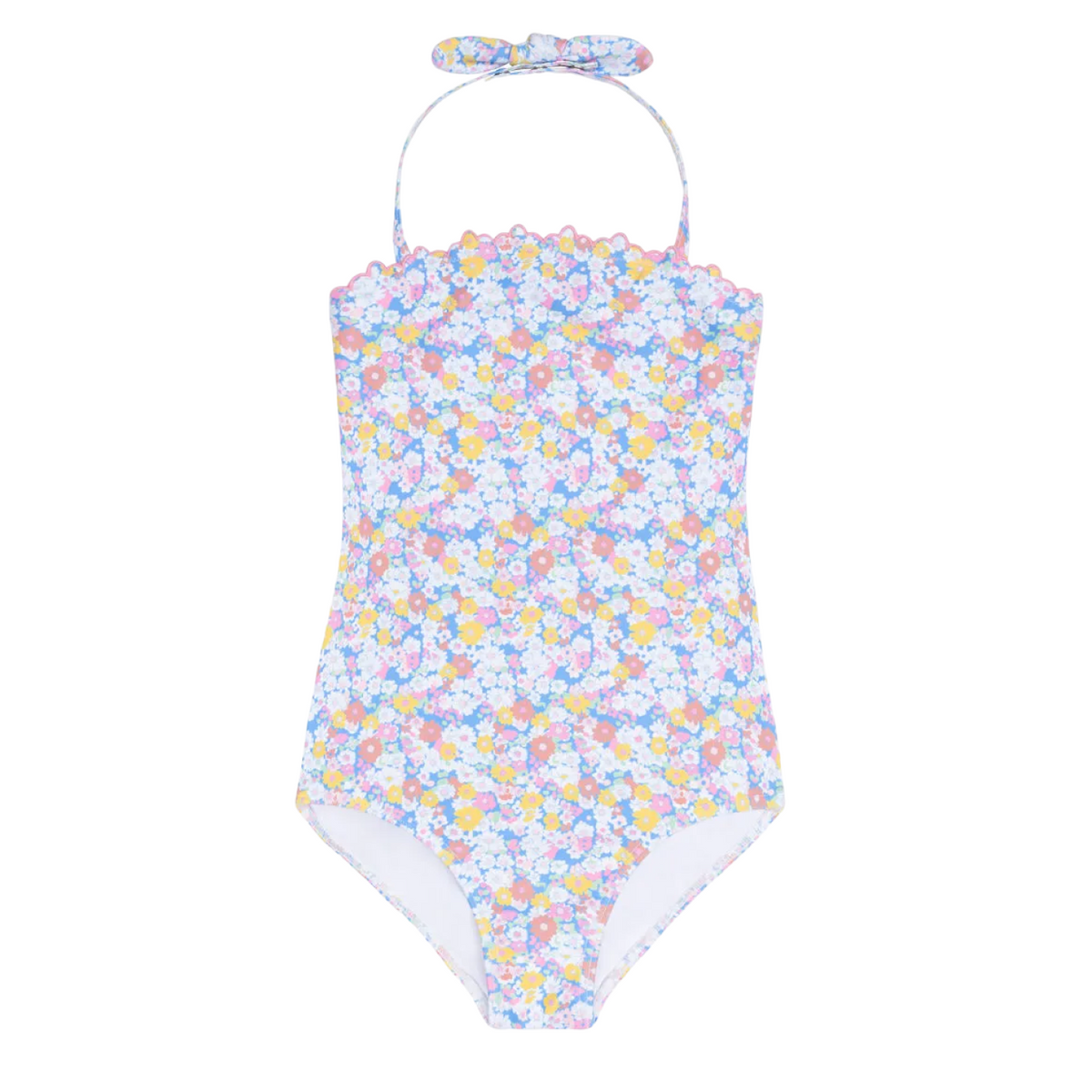 Girl’s Jasmine Blossom Halter One Piece