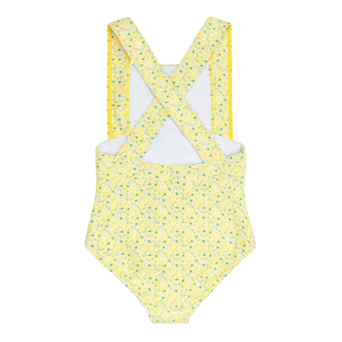 Girl’s Petite Fleur Diamond Smocked One Piece
