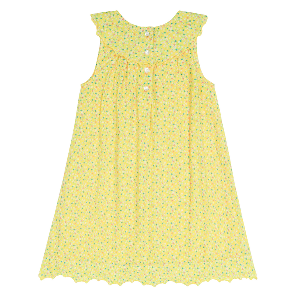 Girls’ Petite Fleur Ruffle Collar Dress