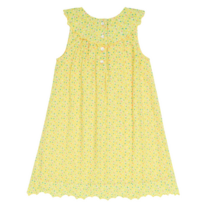 Girls’ Petite Fleur Ruffle Collar Dress