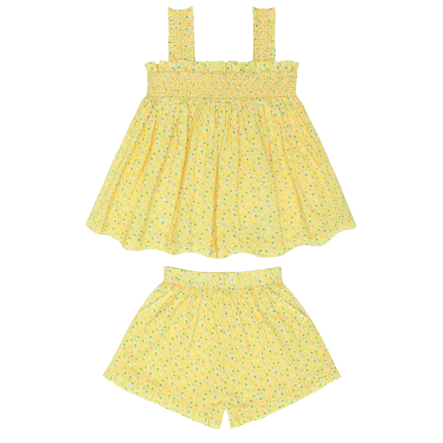 Girls’ Petite Fleur Top and Short Set