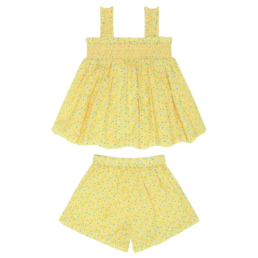 Girls’ Petite Fleur Top and Short Set