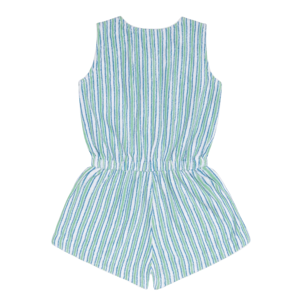 Girls’ Tamarin Stripe French Terry Romper