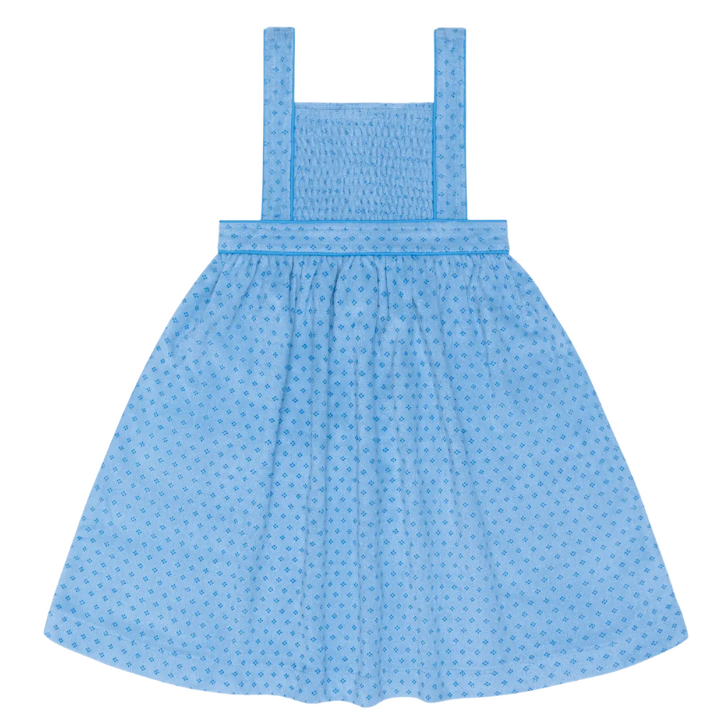 Girls’ Le Marin Dot French Terry Bib Dress