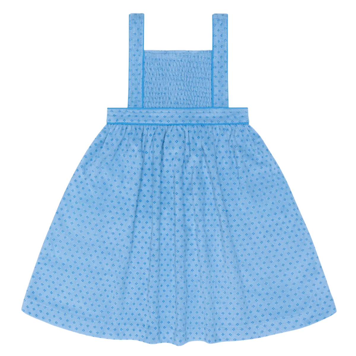 Girls’ Le Marin Dot French Terry Bib Dress