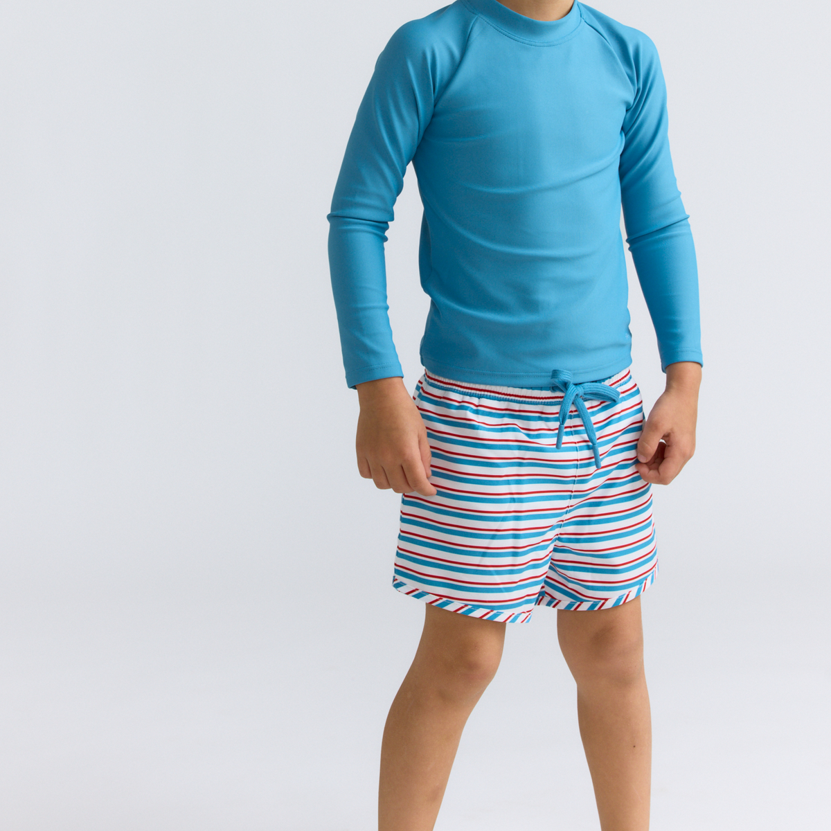 Boys Jetty Stripe Boardie