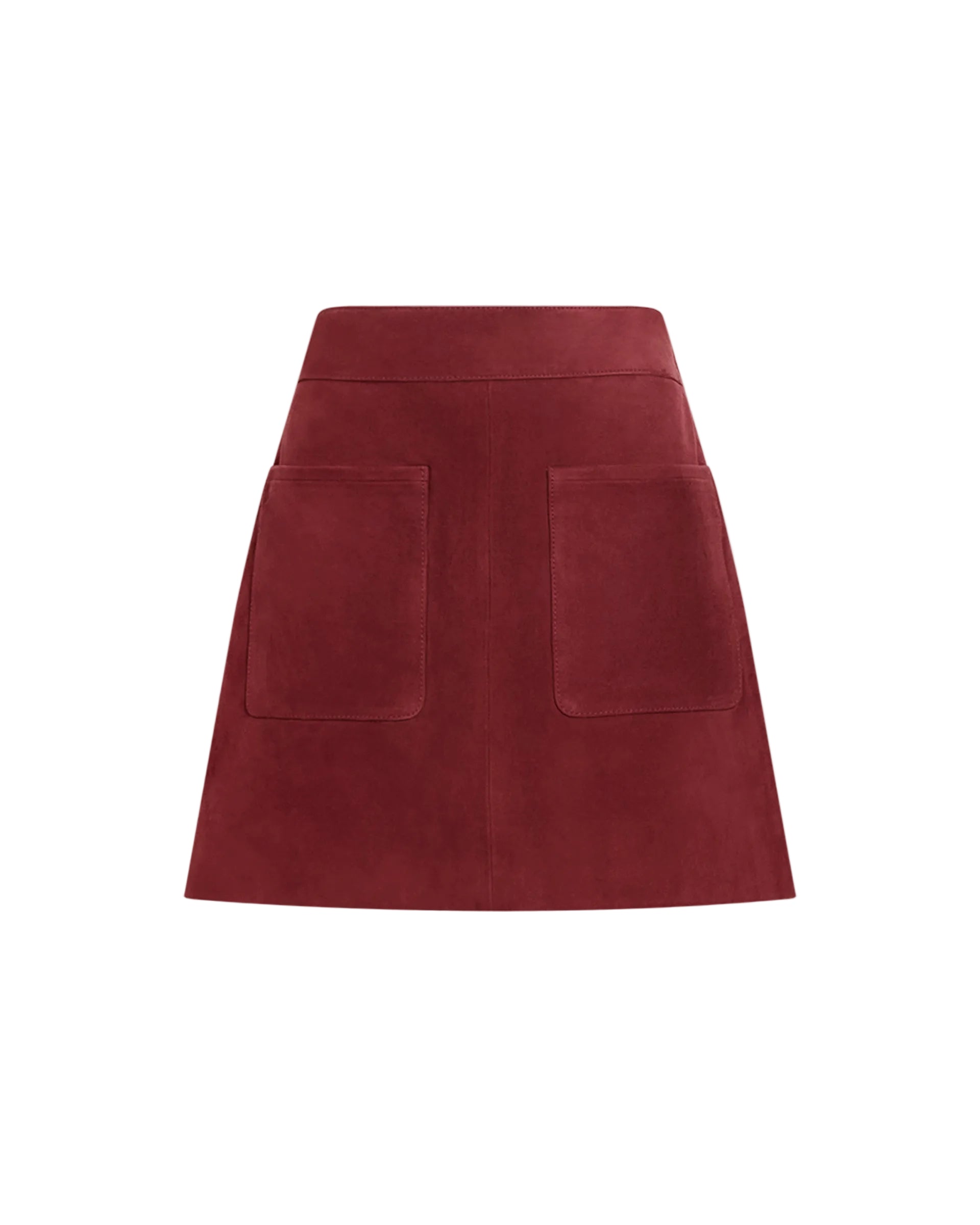 Fran Skirt in Deep Redwood