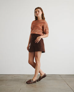 Fran Skirt in Chocolate