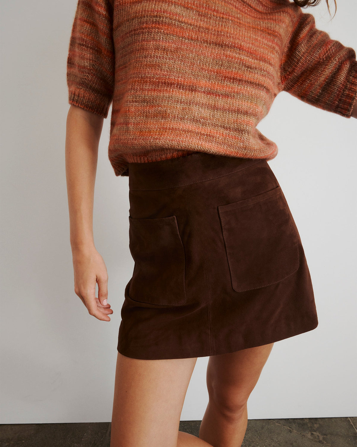 Fran Skirt in Chocolate
