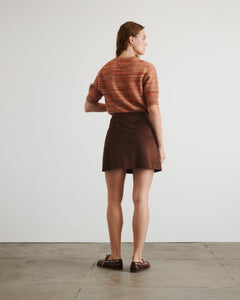 Fran Skirt in Chocolate