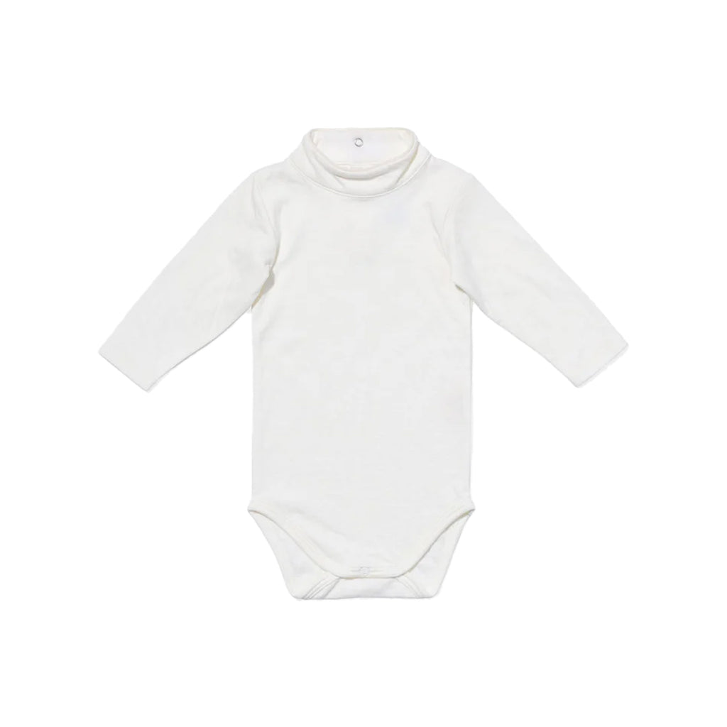 Frank T-Neck One-Piece in Vanilla Piping