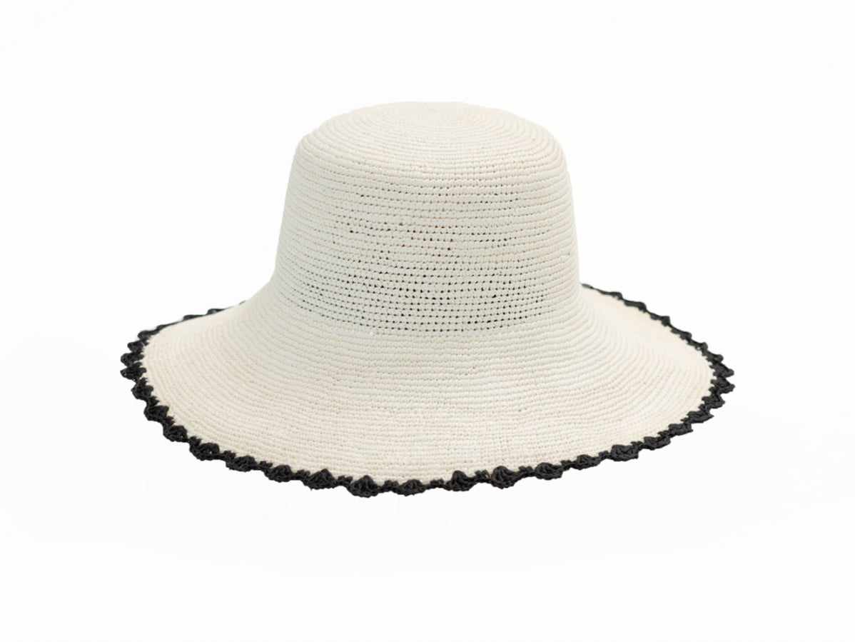 Shell Crochet Bucket Hat