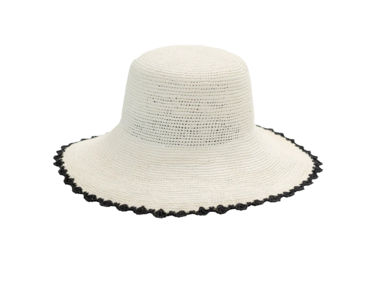 Shell Crochet Bucket Hat