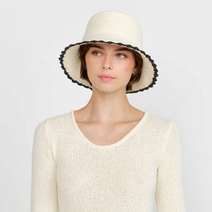 Shell Crochet Bucket Hat