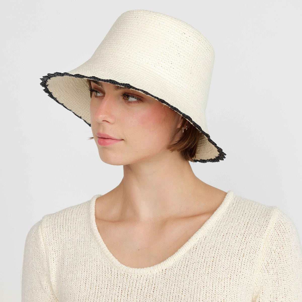 Shell Crochet Bucket Hat