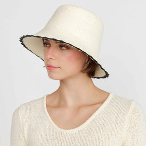 Shell Crochet Bucket Hat