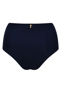 Frida Bottom in Navy in Ivory