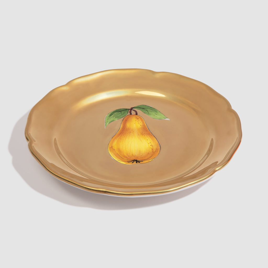 Fruits d'Or Salad/Dessert Plate, Pear