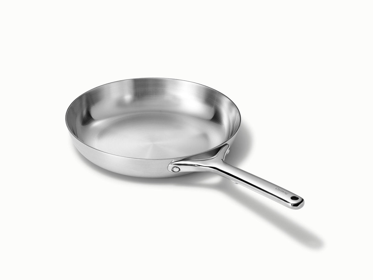 Fry Pan in Stainless Steel