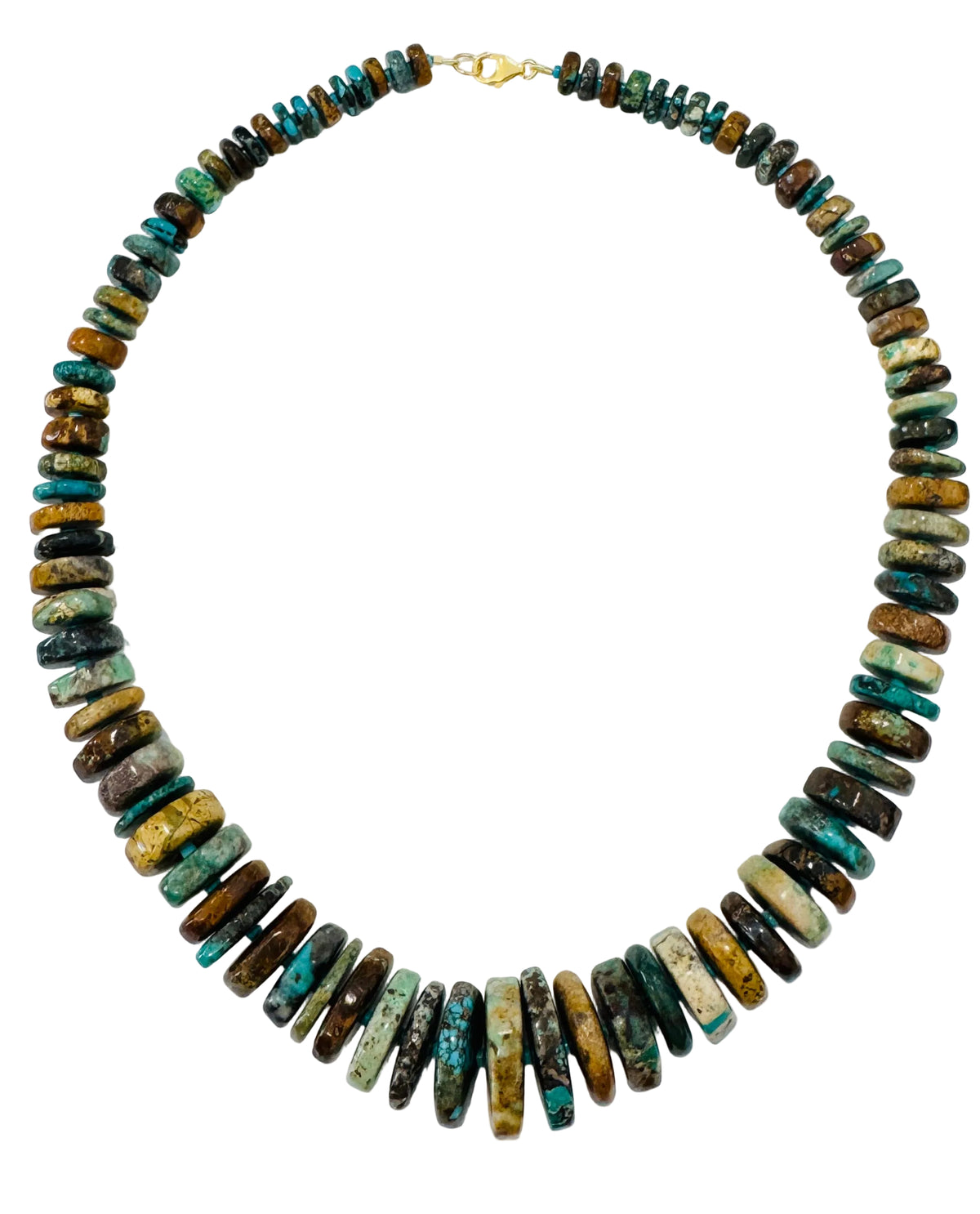 Natural Turquoise Statement Necklace