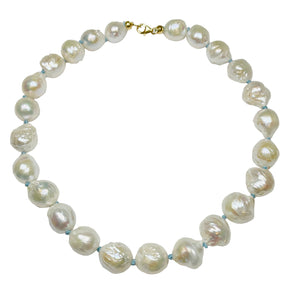 Pearl Knotted Necklace