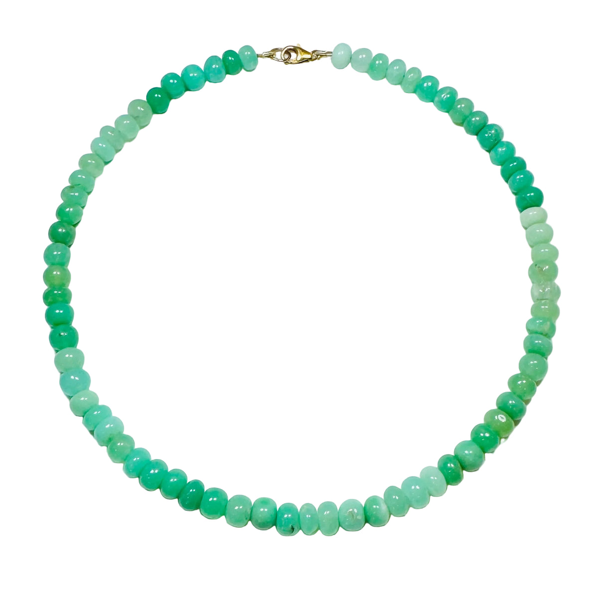 Chrysoprase Candy Necklace
