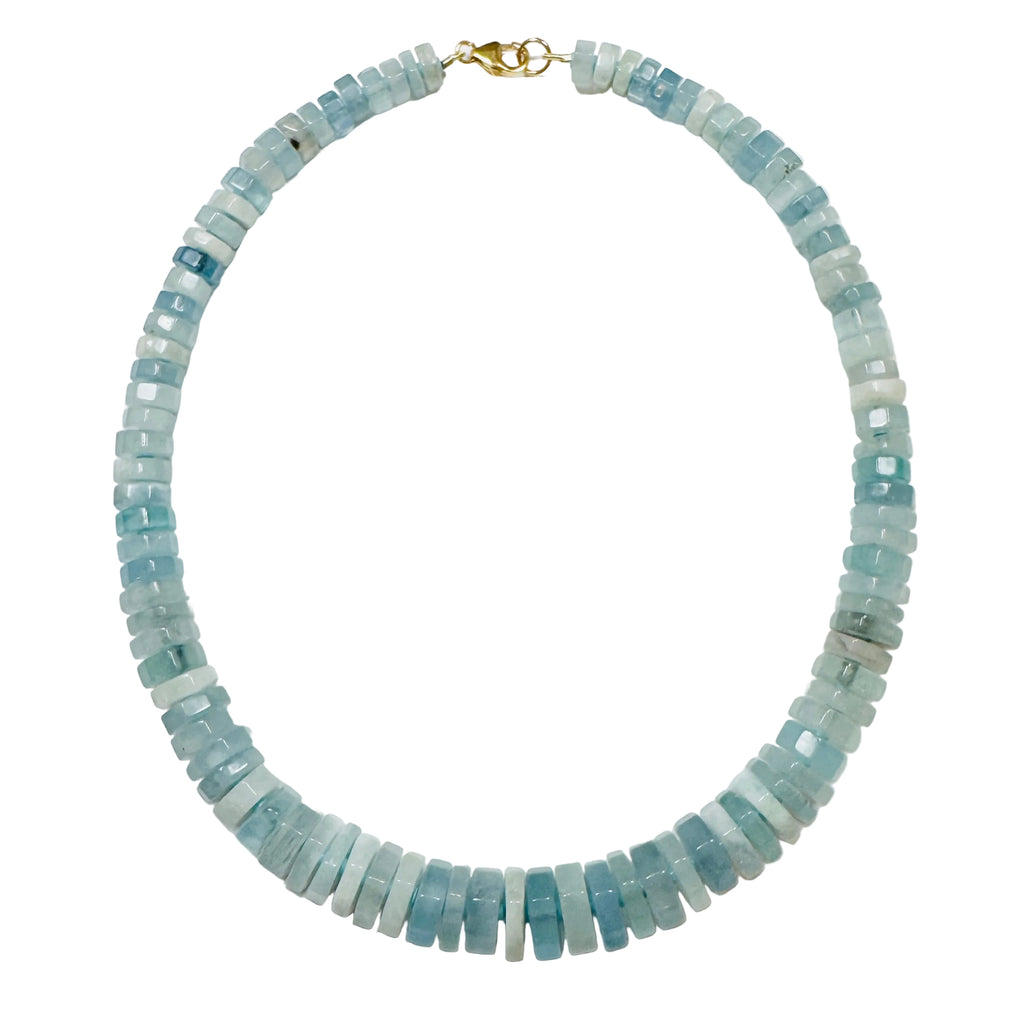 Aquamarine Statement Necklace