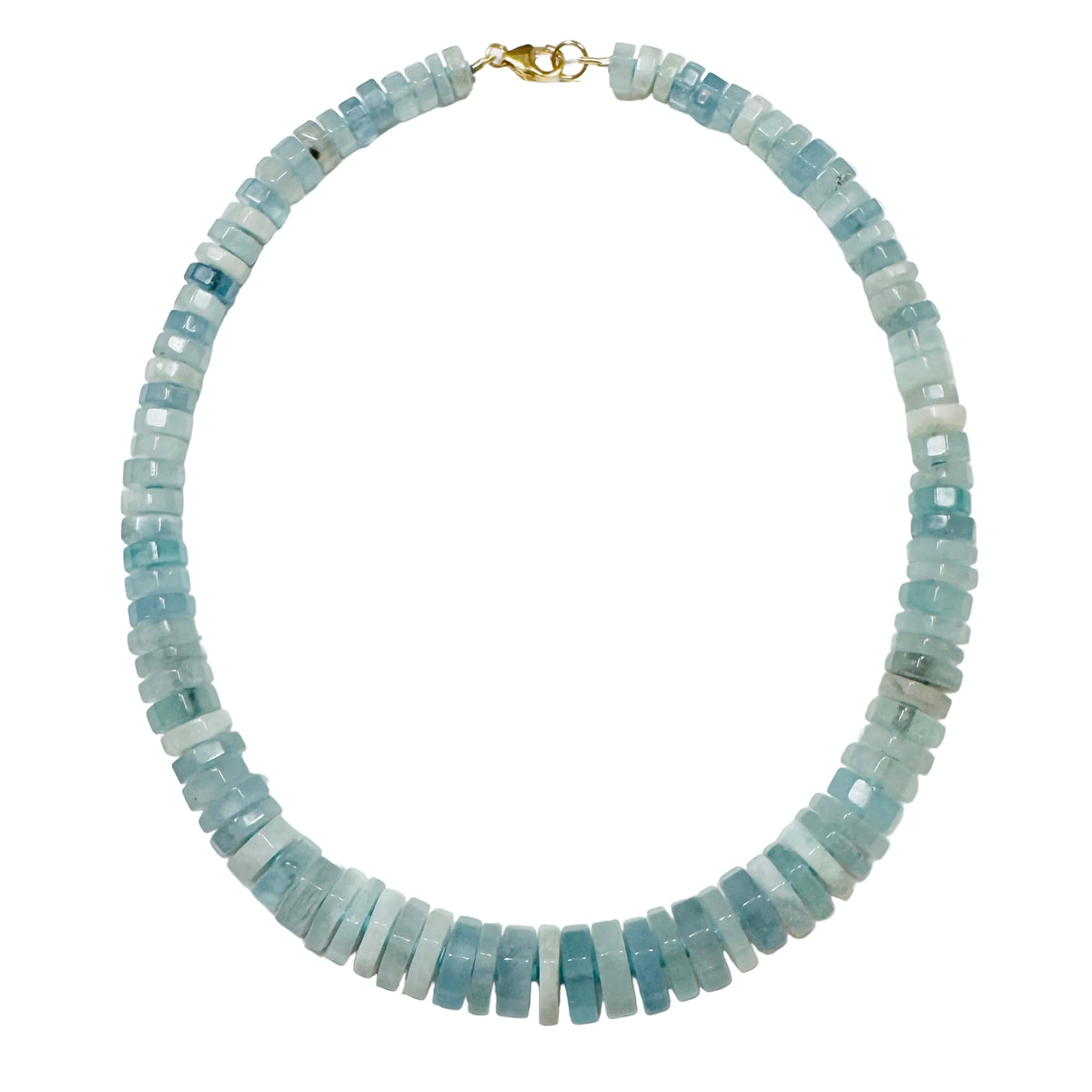 Aquamarine Statement Necklace
