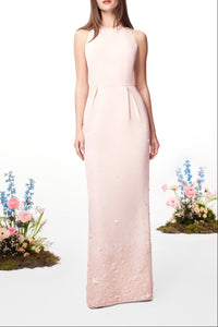 The Indre Gown in Pale Pink