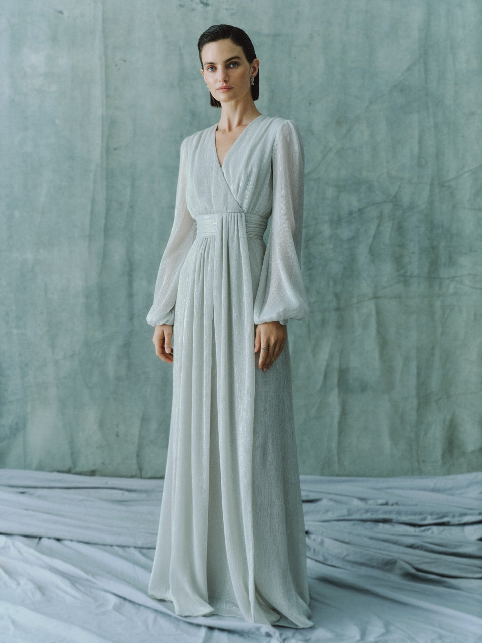 The Elysia Silver Gown