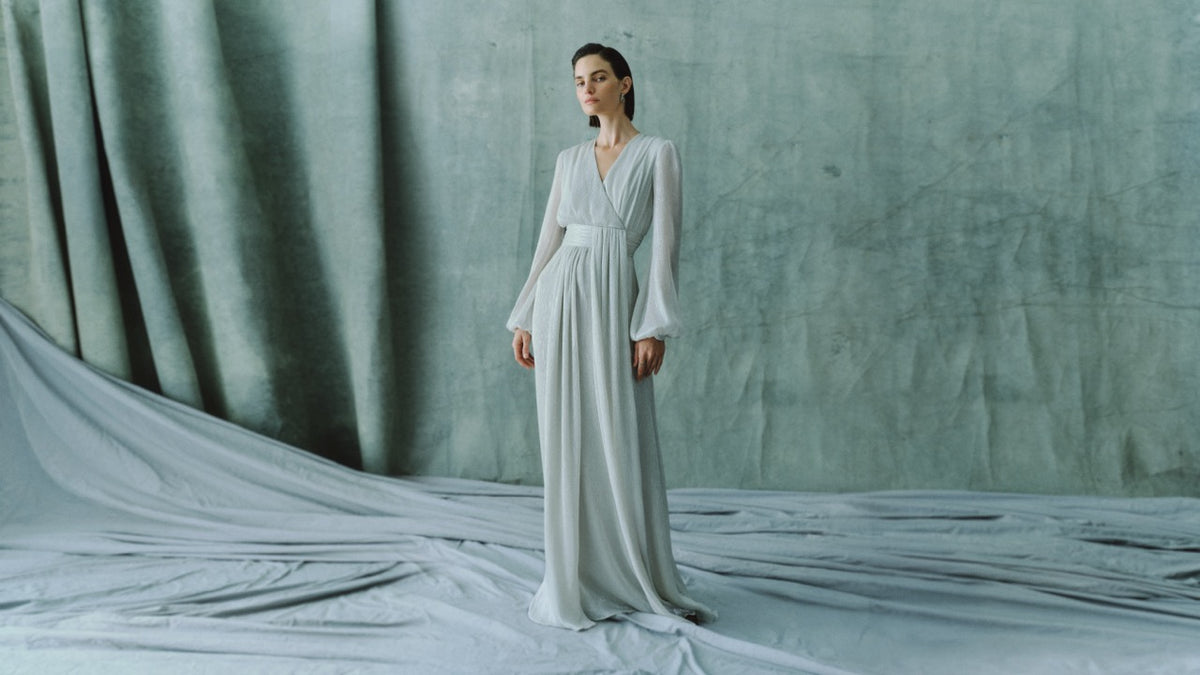 The Elysia Silver Gown