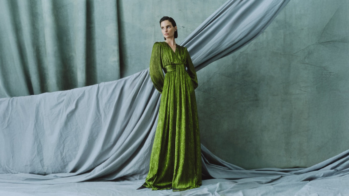 The Elysia Green Gown