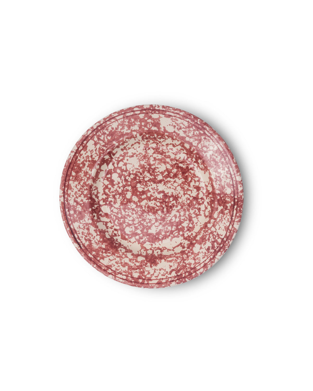 Spongeware Side Plate, Set of 4