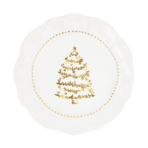 Giorno di Festa Dinner Plate in White