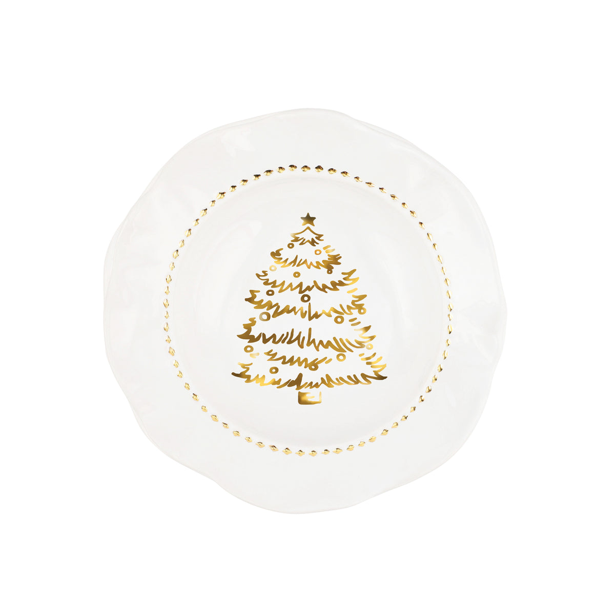 Giorno di Festa Salad Plate in White