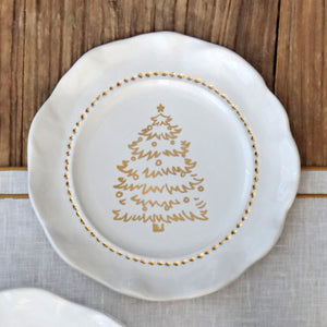 Giorno di Festa Salad Plate in White