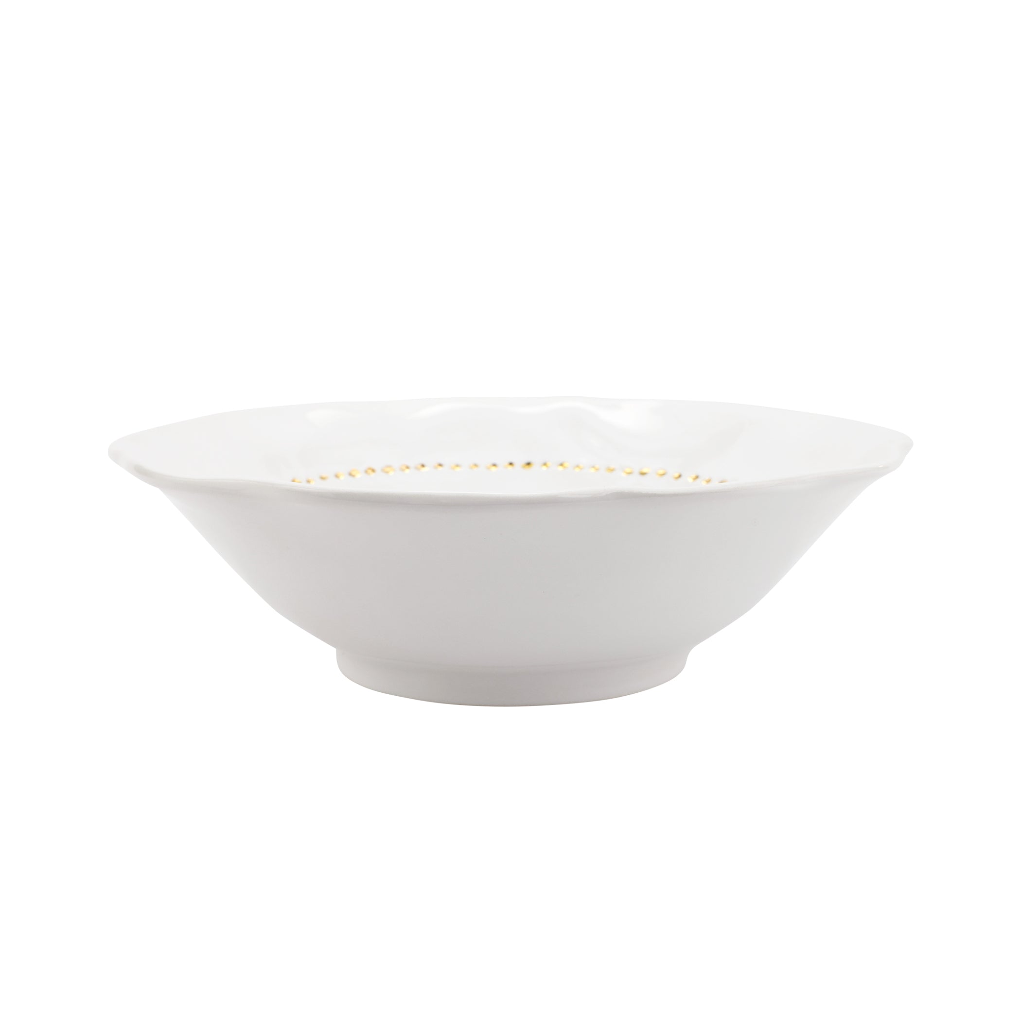 Giorno di Festa Medium Serving Bowl in White