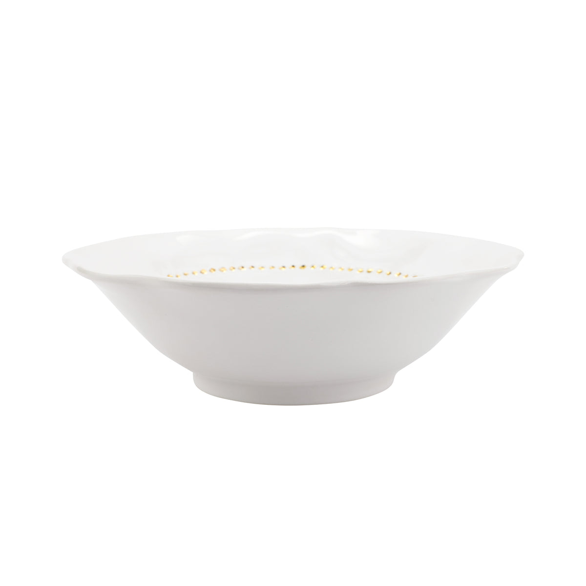 Giorno di Festa Medium Serving Bowl in White