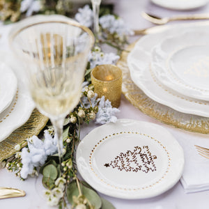 Giorno di Festa Canape Plate in White