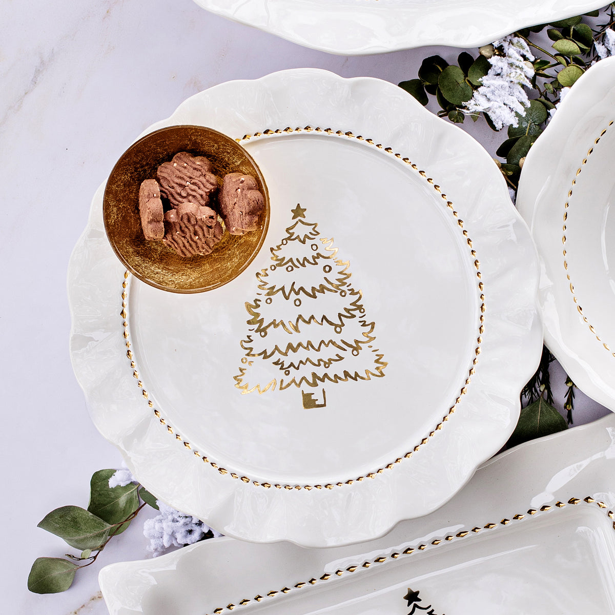 Giorno di Festa Cake Stand in White