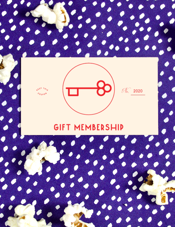 Annual Movie Theater Membership for 2